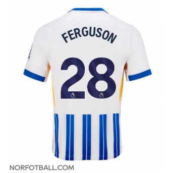Billige Fotballdrakt Brighton Evan Ferguson #28 Replika Hjemmedrakt 2024-25 Kortermet
